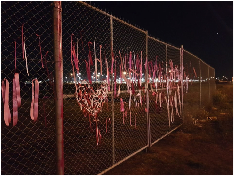 Epping community also paid tribute to the Epping kangaroo about to be culled, Victoria Australia